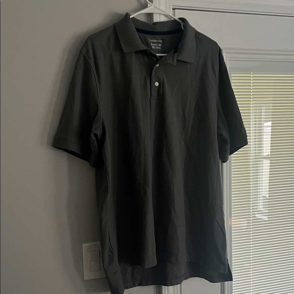 Croft & Barrow Men's Black Polo Shirt